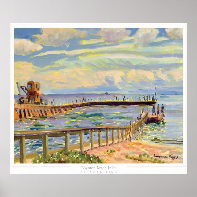 Boynton Inlet Poster (Vorne)