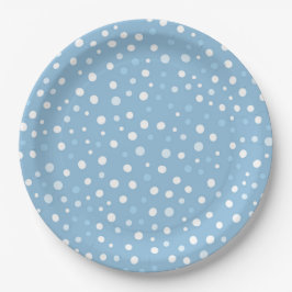 Boys Baby It's Cold Outside 9" Papierplatte Pappteller