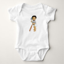 Boy's Baseball Body Anzug