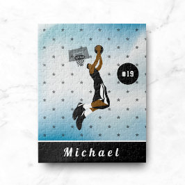 Boys Basketball Spieler Star Athletin Name & Numme