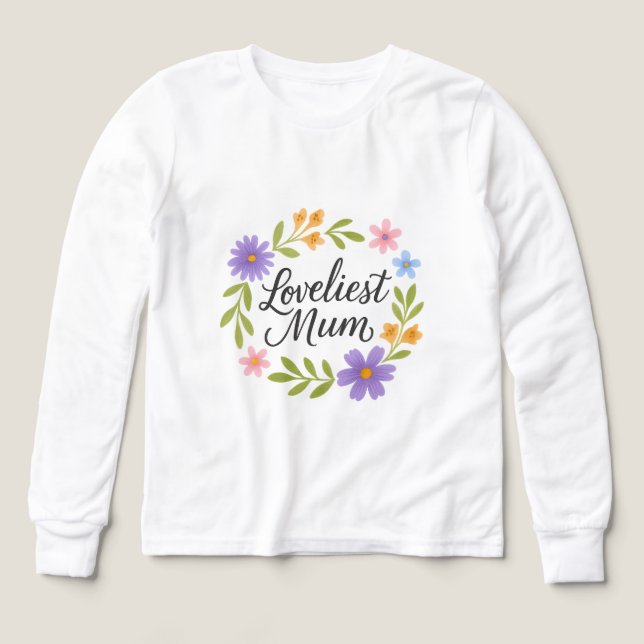 Boys Bella+Leinwand Tri-Blend Langschläfer Shirt (Design Vorderseite)