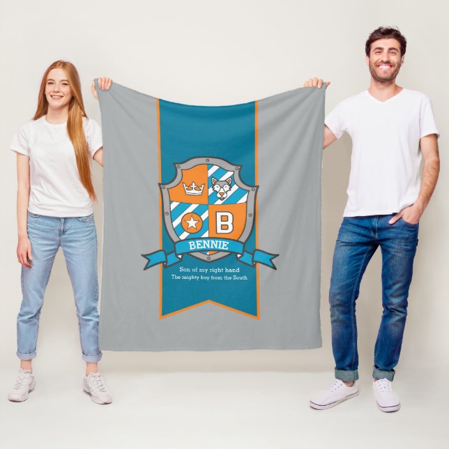 Boys Bennie oder Buchstabe B, d. h. graue Decke (Beispiel)