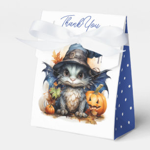 Boys Blue Dragon Halloween Baby Dusche Geschenkschachtel