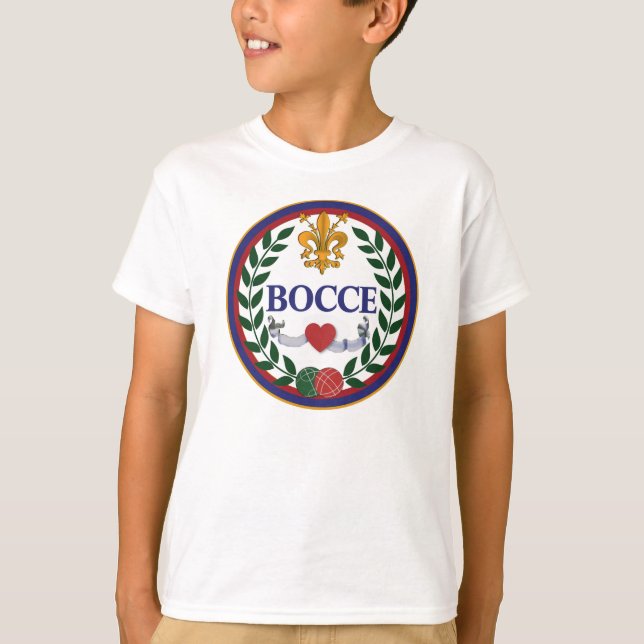 Boy's Bocce Logo T - Shirt (Vorderseite)