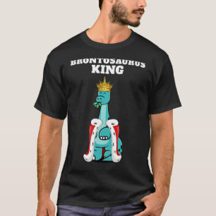 Boys Brontosaurus King Dinosaurier Mens Brontosaur T-Shirt