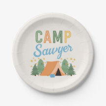 Boy's Camping Party Teller