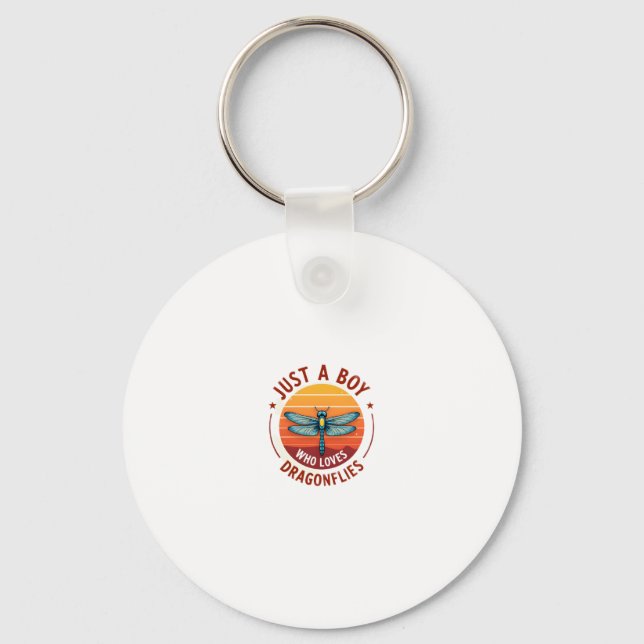 Boys Dragonfly (2) Schlüsselanhänger (Vorderseite)