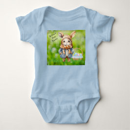Boy's erste Osternacht Niedlicher Baby Bodysuit Strampler