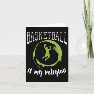 Boys Girls Basketball Design Bsketball ist mein Karte