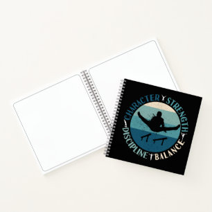 Boys Gymnastics Character Strength Discipline Notizbuch