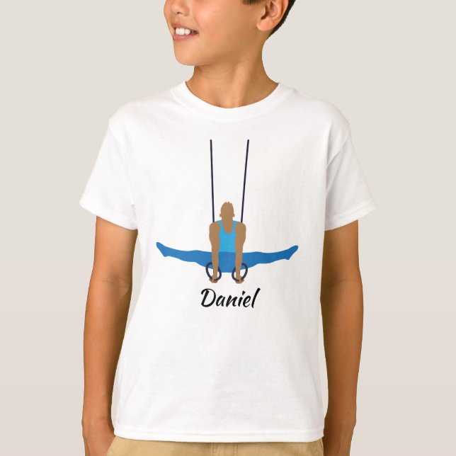 Boys Gymnastics Club T-Shirt (Vorderseite)