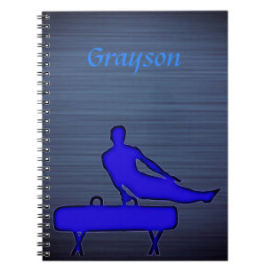 Boys Gymnastik Pommel Horse School Notizblock