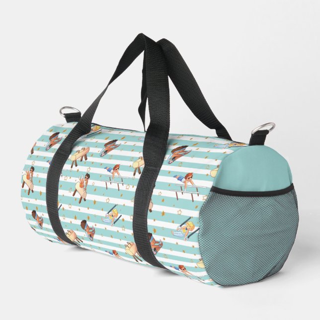 Boys Gymnastik Rings Parallel Bars Pommel Pferd Duffle Bag (Rechte Ecke)