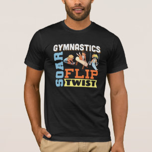 Boys Gymnastik Zitat - Gedreht Drehung T-Shirt