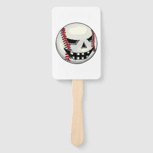 Boys Halloween Kürbislaterne Baseball Player Fächer