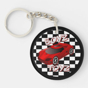 Boys Jouets Red Sports Voiture Acrylique Porte - c