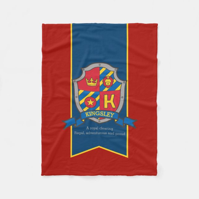 Boys Kingsley oder K Name und bedeutet Decke (Vorderseite)