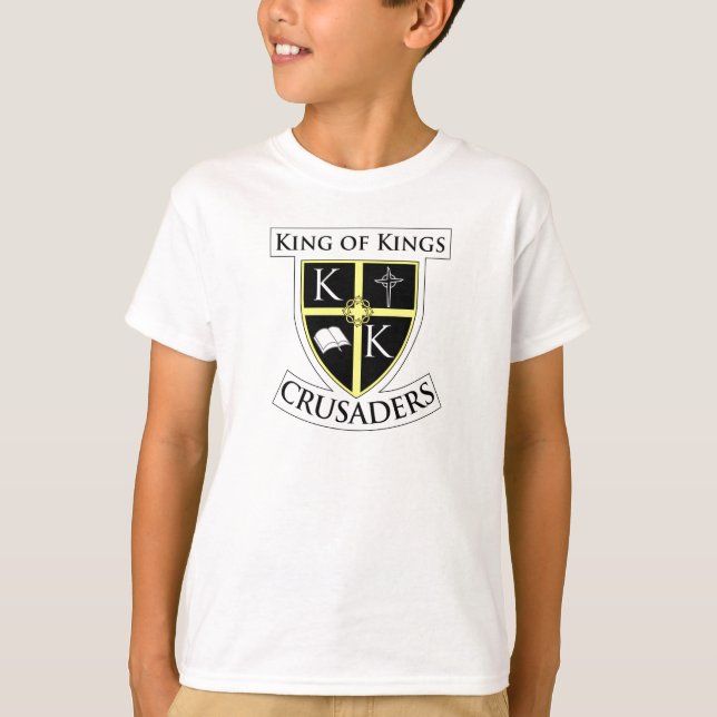 Boys' Kreuzfahrer Ringer-T-Shirt T-Shirt (Vorderseite)