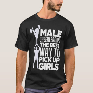 Boys Male Cheerleader Male Cheerleader T-Shirt