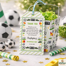 Boys Modern Sports Soccer Kids 8th Birthday Party