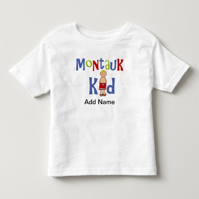 Boys Montauk Kids Kleinkind T-shirt (Vorderseite)