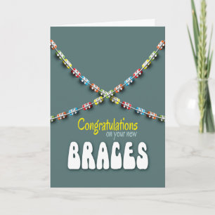 Boys New Bracks Glückwünsche Karte