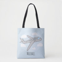 Boys Niedlich Blue Airplane Transport Kids