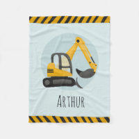 Boys Niedlich Blue Construction Digger Kids