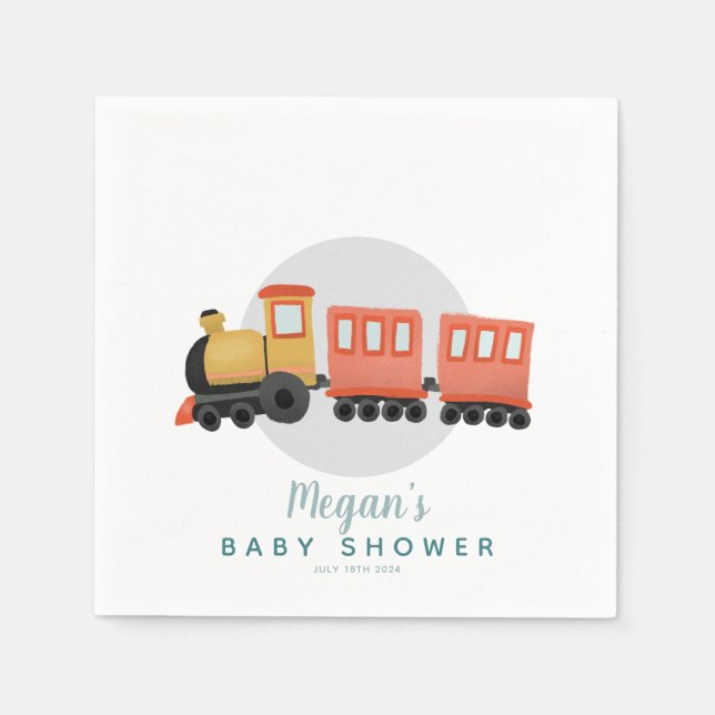 Boys Niedlich Travel Travel Baby Dusche Serviette (Vorderseite)