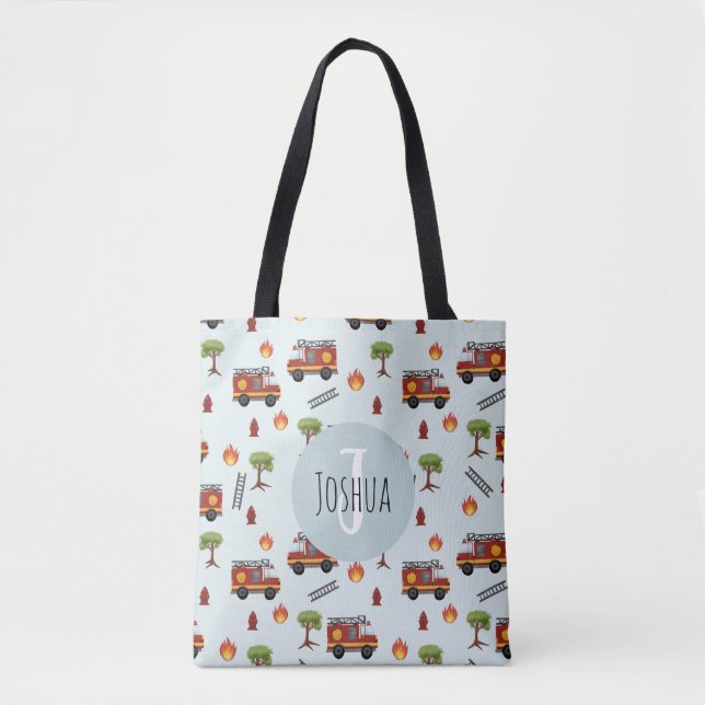 Boys Niedliche Motor Transport Muster Kinder Tasche (Vorderseite)
