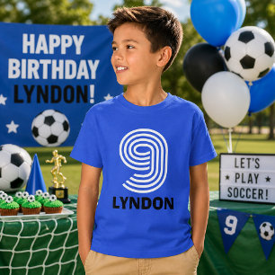 Boys Ninth Birthday Shirt