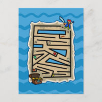 Boys Pirate Schatzsuche Puzzle Spiel