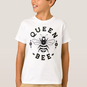 Boy's Queen Bee / White T - Shirt