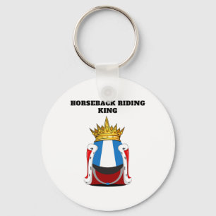 Boys Reiten König Mens Reiten Schlüsselanhänger