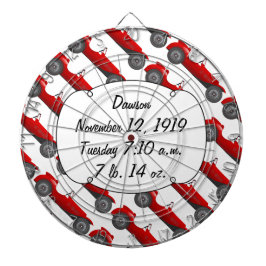 Boys Room Classic Car Geschenke Sweet Red Retro Ca Dartscheibe