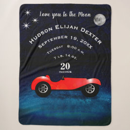 Boys Room Classic Car Liebe Sie zum Mond Sherpadecke