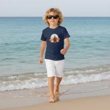 Boy's Segelboot T - Shirt