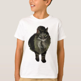 Boys Shirt Maine Coon Cat