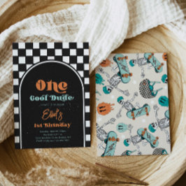 Boys Skateboarden zum Geburtstag Einladung