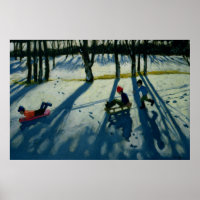 Boys Sledging Allestree Park Derby