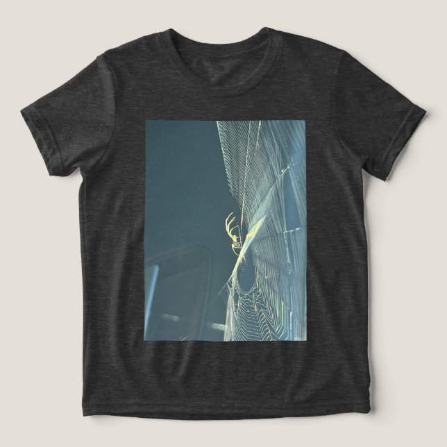 Boys Spider Tri-Blend Shirt (Design Vorderseite)