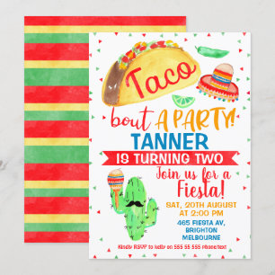 Boys Taco à propos d'une invitation pour fêter un