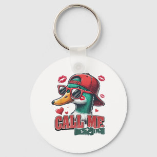 Boys Valentines nennen mich Ente Jagd Kind Niedlic Schlüsselanhänger