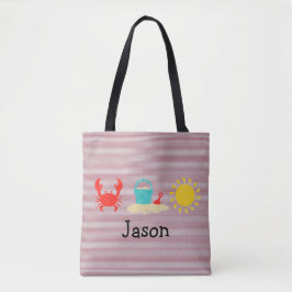 Boys Watercolor Beach Trio Tasche