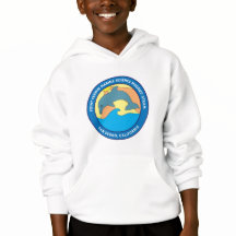 Boys Youth Point Fermin Élémentaire Logo Blanc