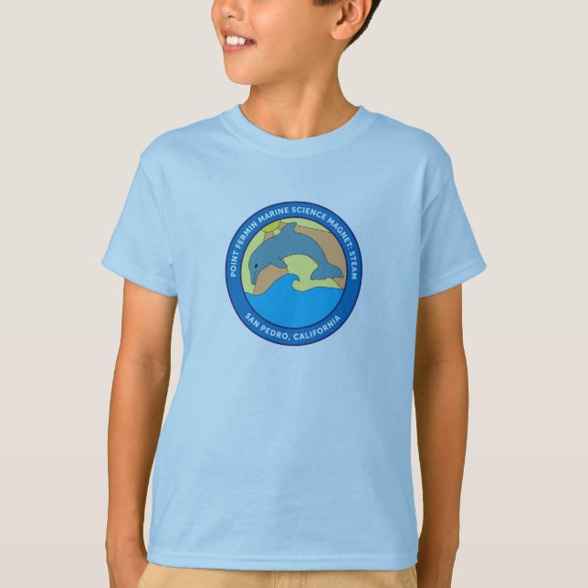 Boys Youth Point Fermin Elementary Logo Shirt (Vorderseite)