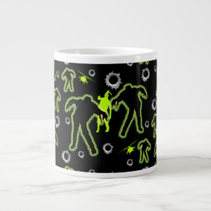 Boys Zombie School Jumbo-Tasse