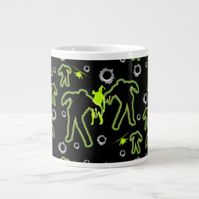 Boys Zombie School Jumbo-Tasse (Vorderseite)