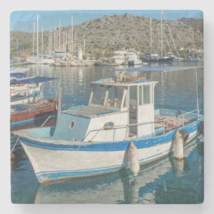 Bozburun Hafen nahe Marmaris, die Türkei Steinuntersetzer