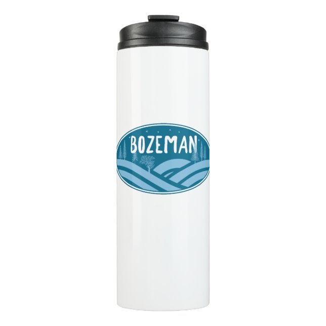 Bozeman Montana Außenbereich Thermosbecher (Vorderseite)